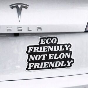 Tesla Car Sticker | Bumper Sticker